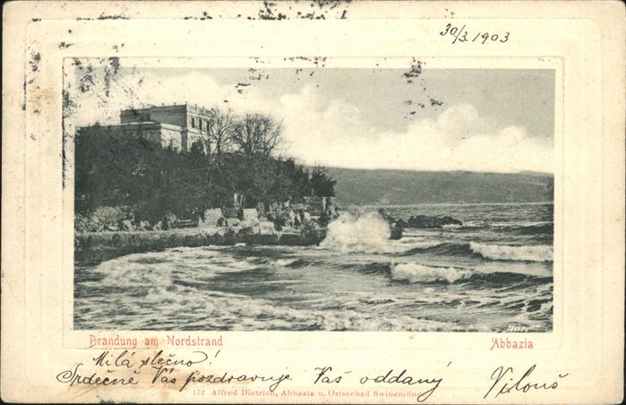 Opatija Abbazia Nordstrand
Brandung