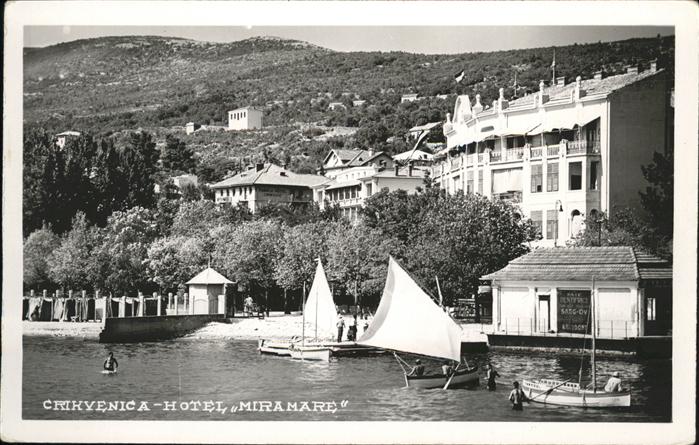 Crikvenica Kroatien Hotel Miramare