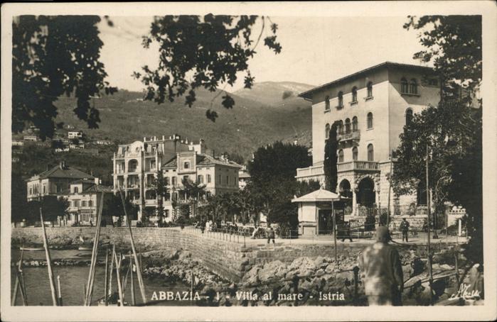 Opatija Abbazia Istria
Villa al mare