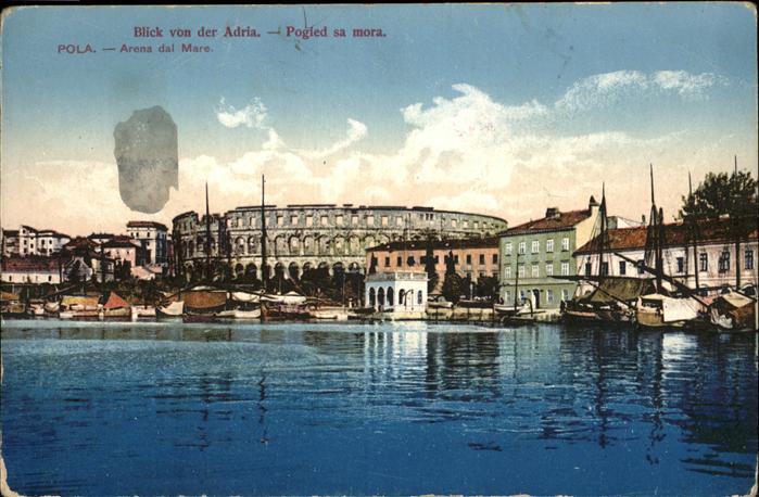 Pola Pula Croatia Adria
Pogled sa mora
Arena