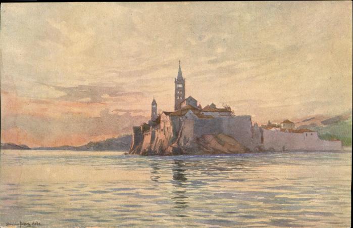 Rab-Arbe Südspitze
Aquarell