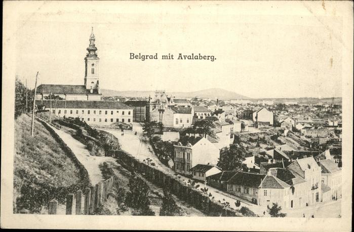 Belgrad Serbien Avalaberg