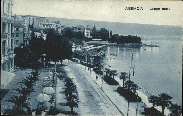 Opatija Abbazia Lungo mare