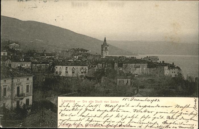 Lovrana Totalansicht