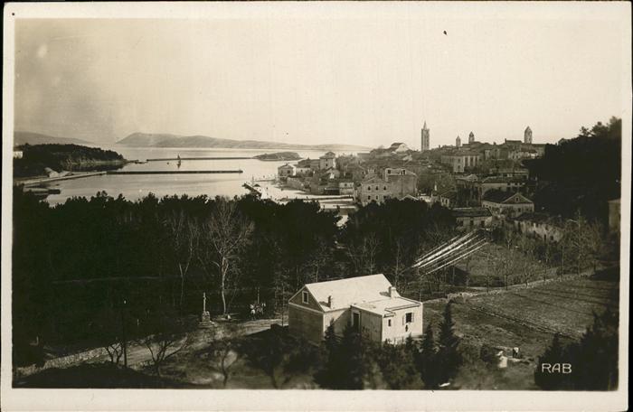 Rab Kroatien Teilansicht