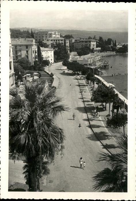 Opatija Abbazia Uferpromenade