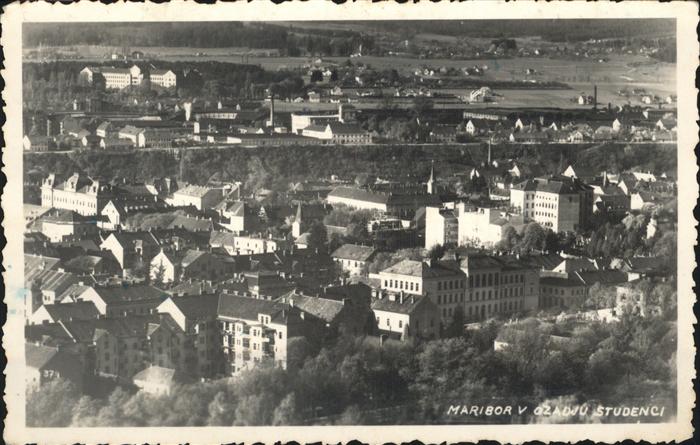 Maribor Marburg Drau Gesamtansicht