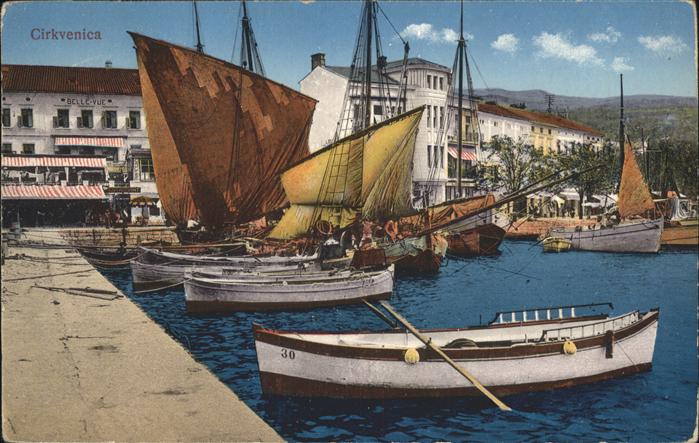 Crikvenica Kroatien Hafen