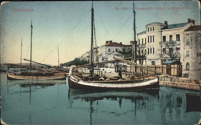 Crikvenica Kroatien Hafen