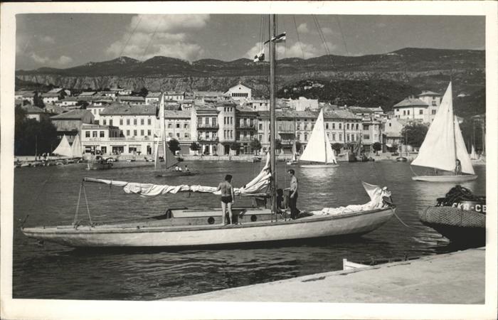 Crikvenica Kroatien Hafen