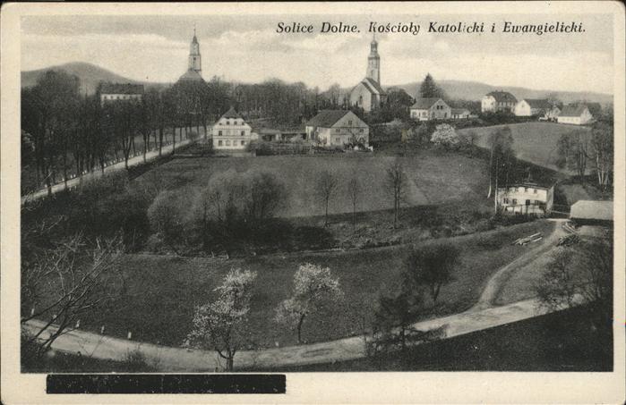 Solice Dolne Kathol. und Evang. Kirche