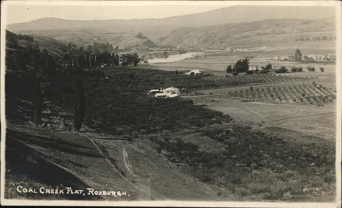 Roxburgh Coal Creek Flat