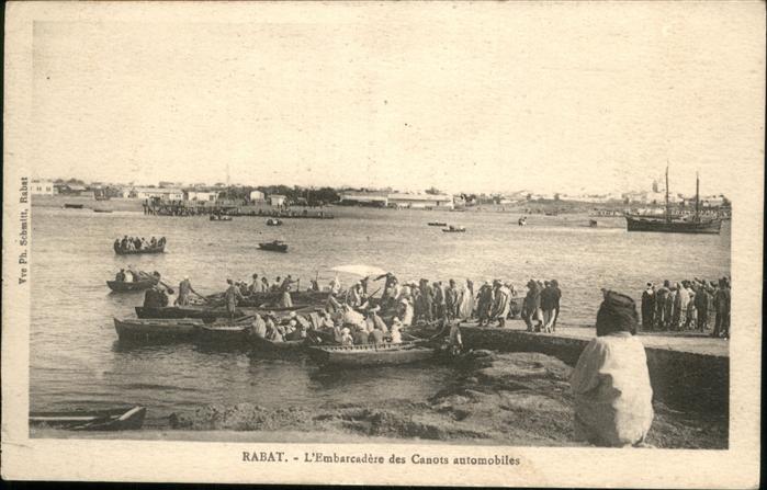Rabat Marokko Schiff