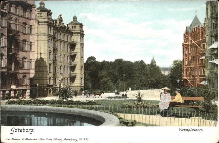 Goeteborg Vasaplatsen Kutsche