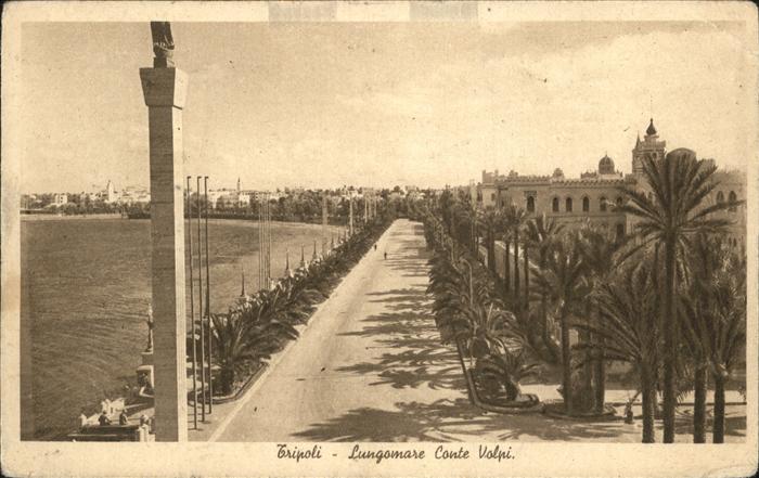 Tripoli Tarabulus Lungomare Conte Volpi