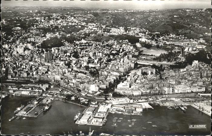Alger Algerien Fliegeraufnahme  Port