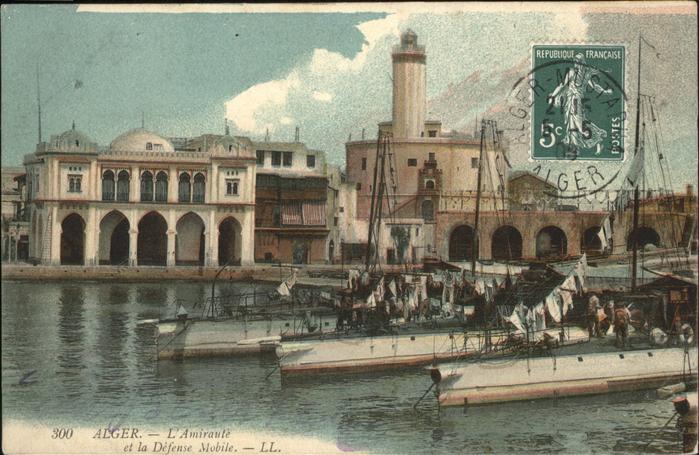Alger Algerien Amiraute Defense Mobile Schiff