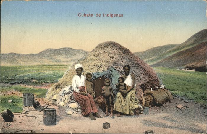 Sao Vicente Cabo Verde Cubata de Indigenas