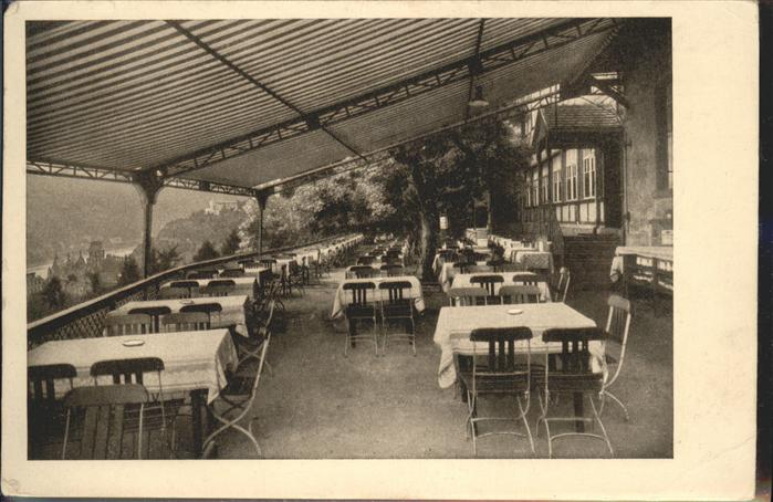 Heidelberg Neckar Restaurant Molkenkur