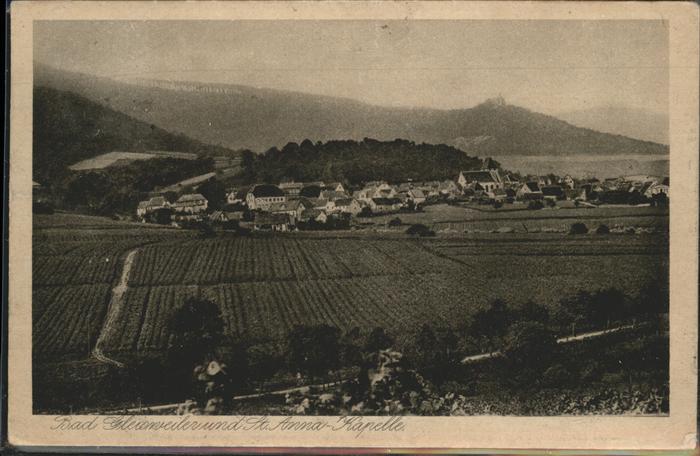 Gleisweiler St Anna Kapelle