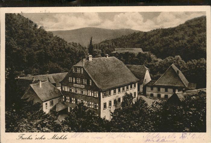 Weinheim Bergstrasse Fuchsche Mühle