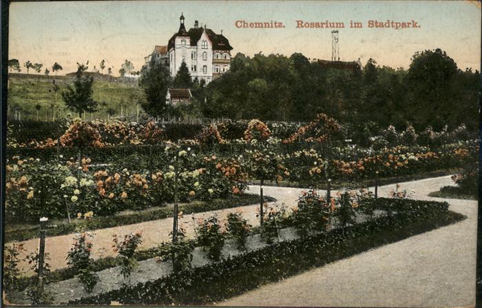 CHEMNITZ Sachsen Rosarium Stadtpark