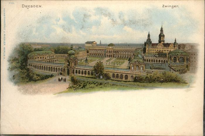 DRESDEN Elbe Zwinger