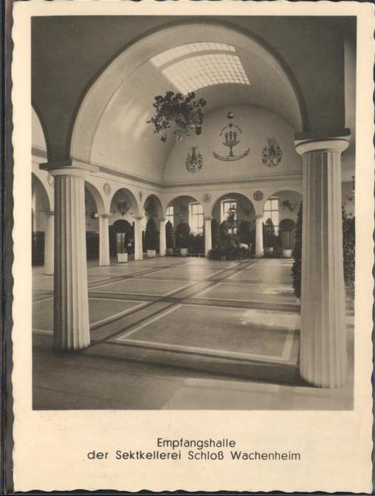 Wachenheim Weinstrasse Sektkellerei Schloss