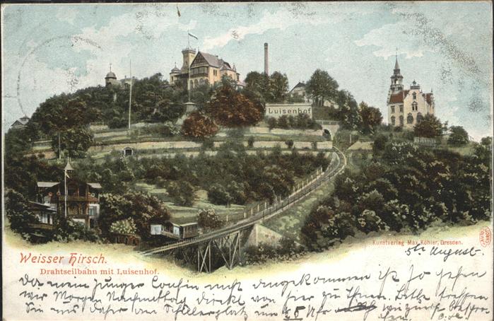 Weisser Hirsch Drahtseilbahn Luisenhof