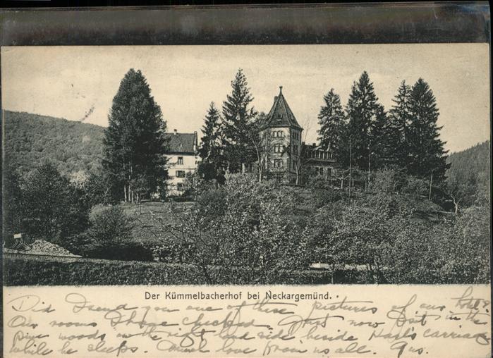 Neckargemuend Kümmelbacherhof