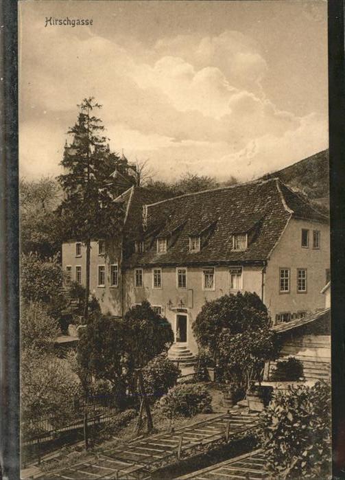 Heidelberg Neckar Hirschgasse