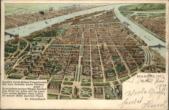 Mannheim Fliegeraufnahme