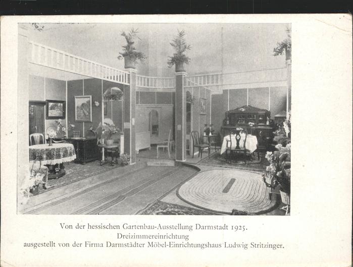 Darmstadt Gartenbau Ausstellung Firma Darmstädter