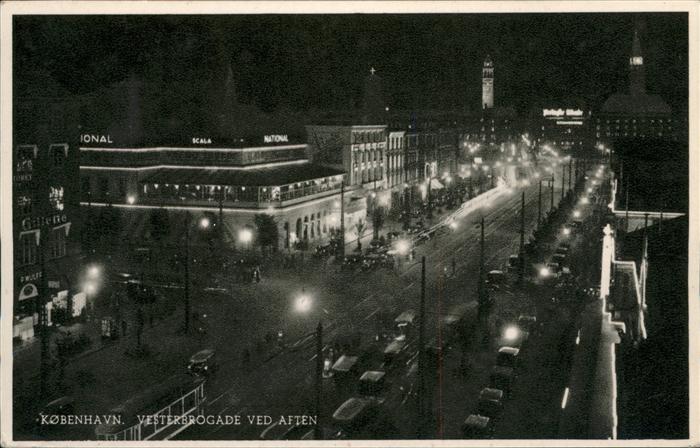 Kobenhavn Ansicht bei Nacht