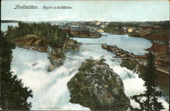 Trollhaettan Toppö och Gullöfallen