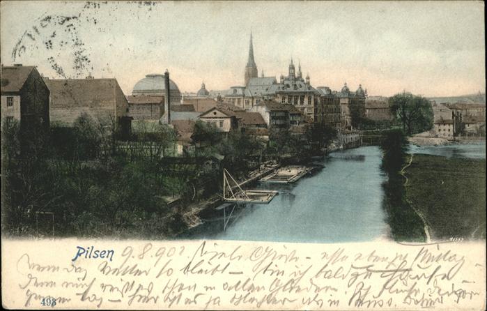 Pilsen Plzen Czechia Panorama