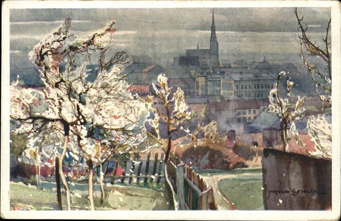 Pilsen Plzen Czechia Zu Allerheiligen im Frühling