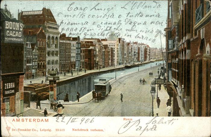 Amsterdam Niederlande Rokin