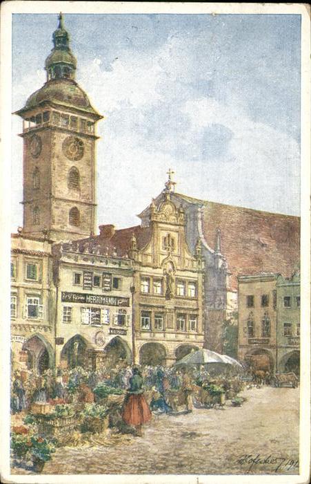 Budweis Ceske Budejowice Kirche