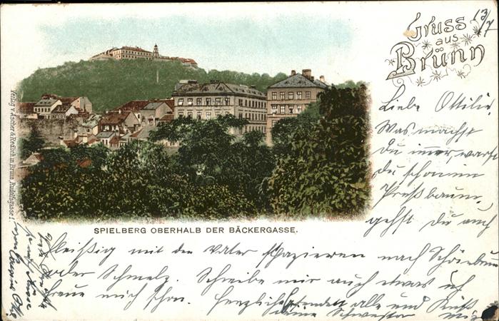 Bruenn Brno Spielberg
Bäckergasse