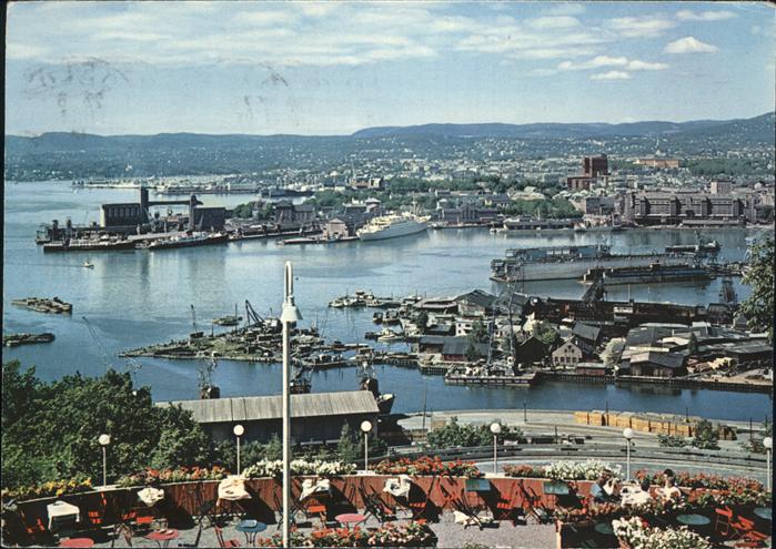 Oslo Norwegen Utsikt fra Ekeberg