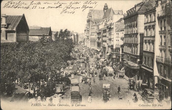 Paris Halles Centrales
Carreau