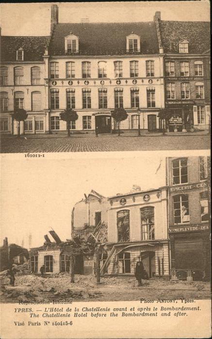 Ypern Ypres Hotel de la Chatellenie