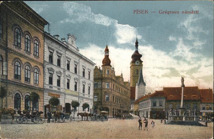 Pisek Tschechien Gregrovo namesti