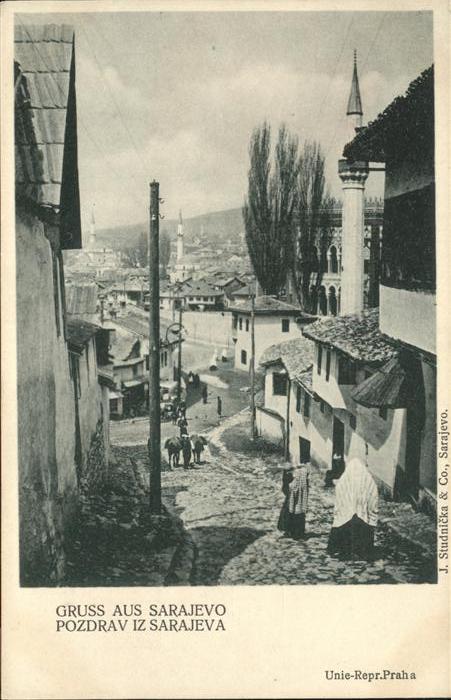 Sarajevo Teilansicht
Gasse