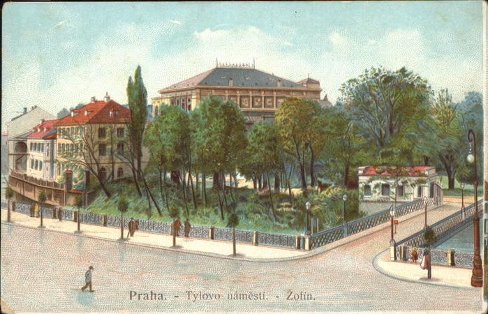 Prag Prahy Prague Zofin