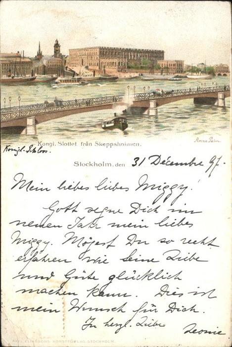 Stockholm Kongl. Slottel