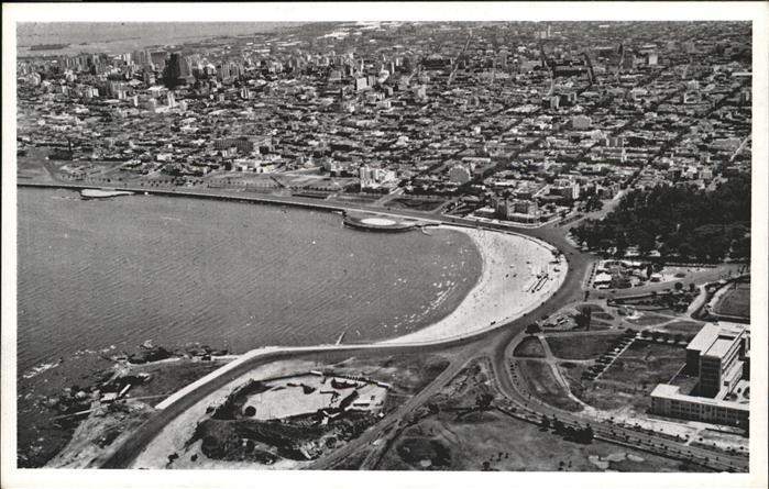 Montevideo Uruguay Fliegeraufnahme