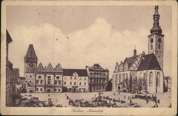 Tabor Czechia Brunnen Kirche
