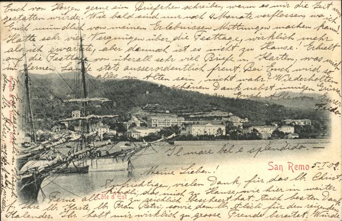 San Remo Schiff